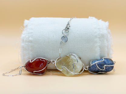 Triple Cage Necklace