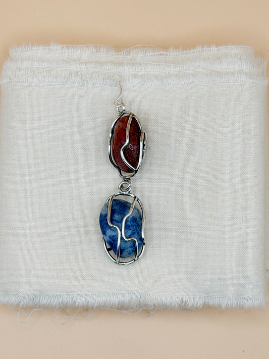 Double Cage Earrings