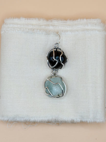 Double Cage Earrings