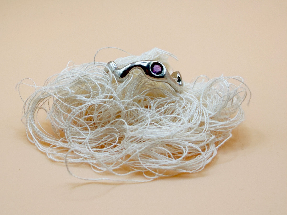 Wavy Stone Ring