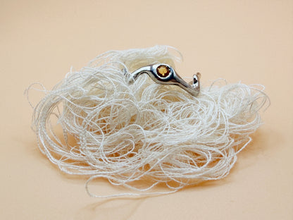 Wavy Stone Ring